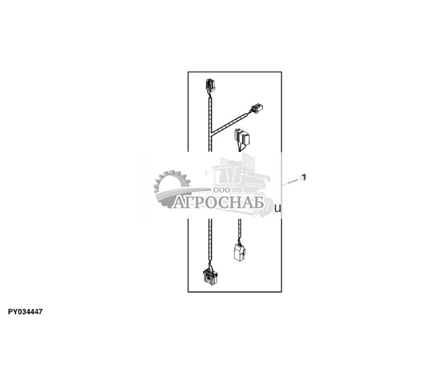 Жгут проводов, сиденье, с пневматической подвеской, MSG95AL741 - ST739880 417.jpg